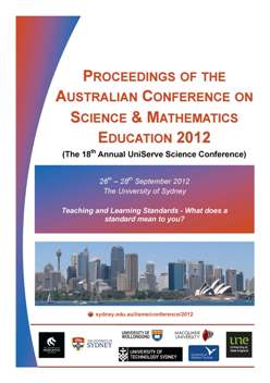 					View Proceedings of the Australian Conference on Science and Mathematics Education (2012)
				